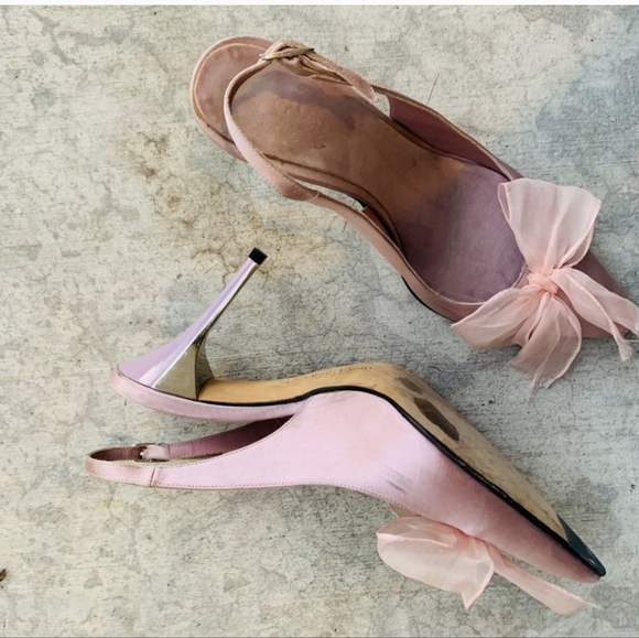 Love Calvin Klein Light Pink π©· Bow Heels with adjustable straps - Picture 6 of 7